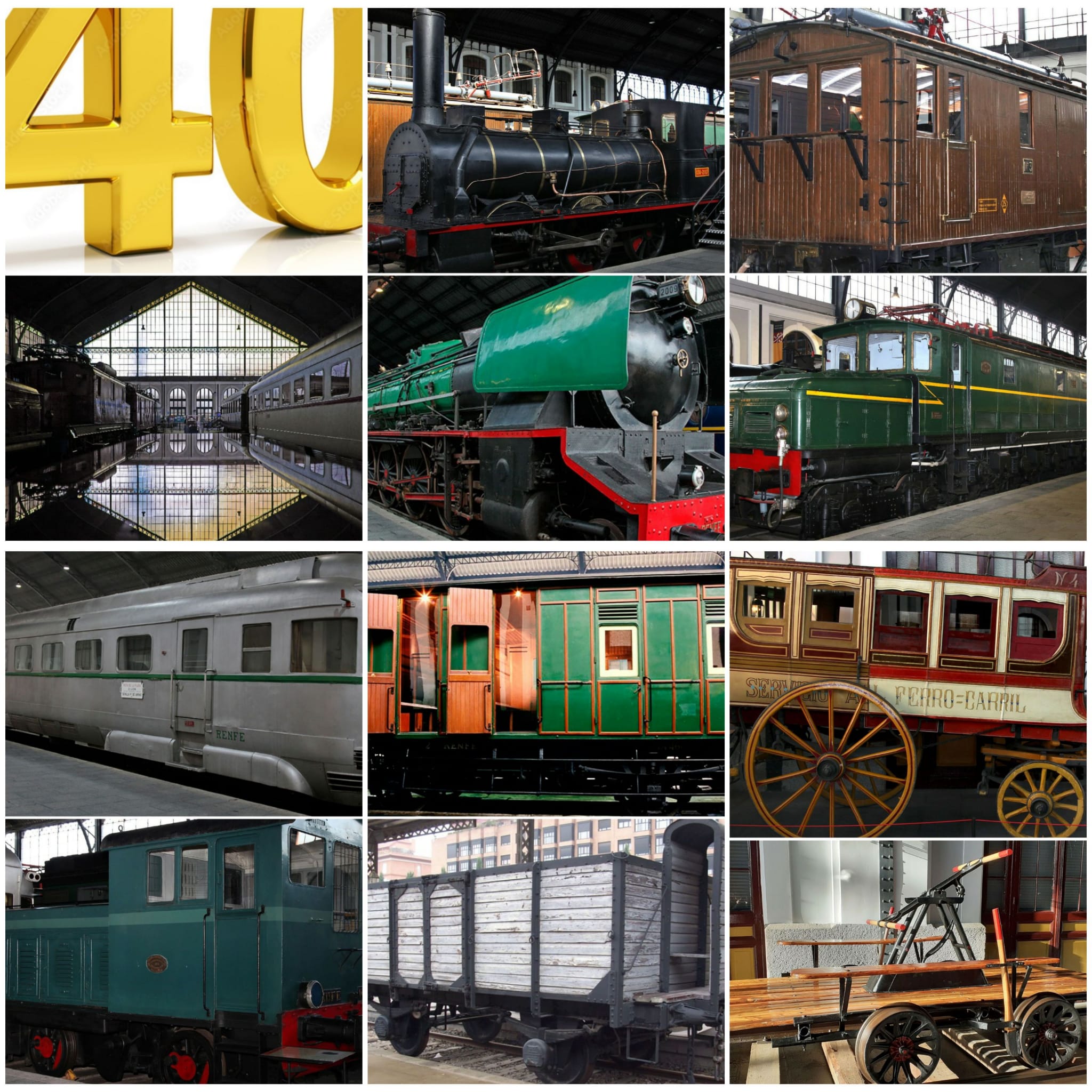 40 aos del Museo del Ferrocarril de Madrid: una visin del patrimonio cultural ferroviario desde la innovacin tecnolgica 