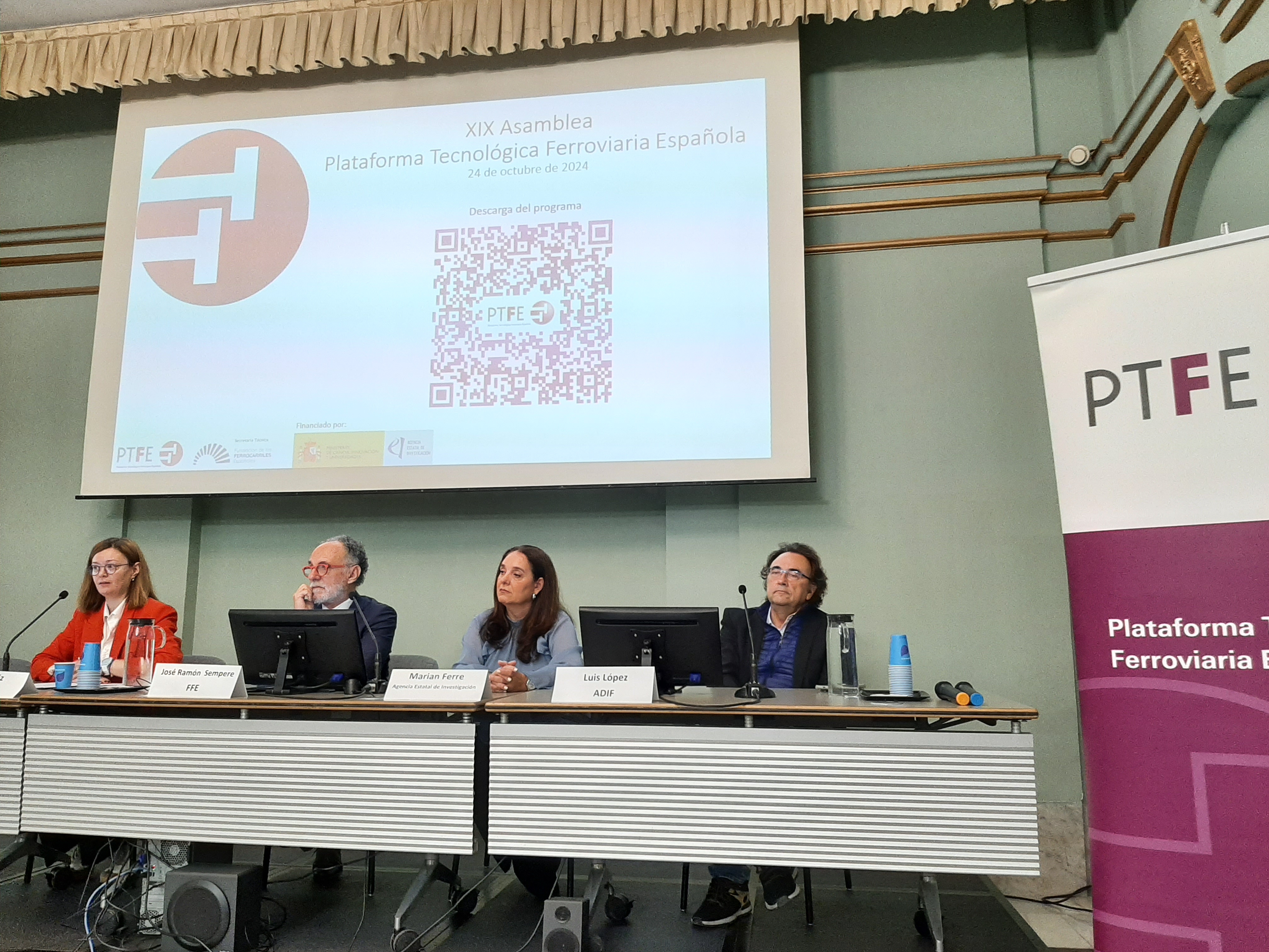 Celebrada la XIX Asamblea de la Plataforma Tecnolgica Ferroviaria Espaola, PTFE