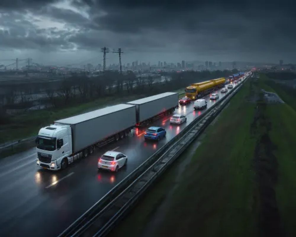 Campaa de la RFF contra el plan de la UE de legalizar los megacamiones transfronterizos