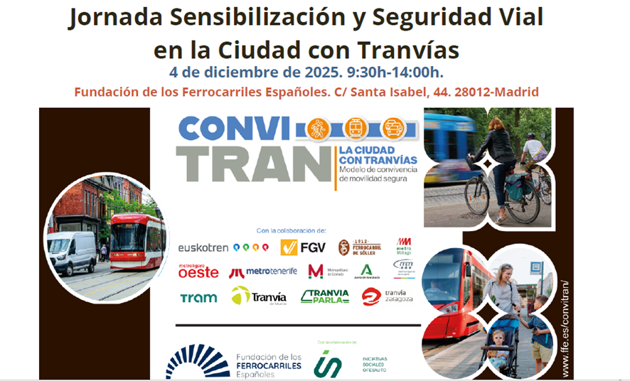 Jornada: Sensibilizacin y Seguridad Vial en la Ciudad con Tranvas. Madrid, 4 de diciembre